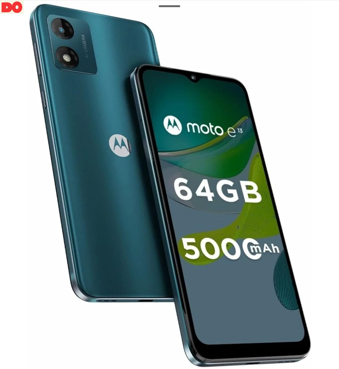SPO619-Motorola Moto E13 (Aurora Green, 2GB RAM, 64GB Storage)
