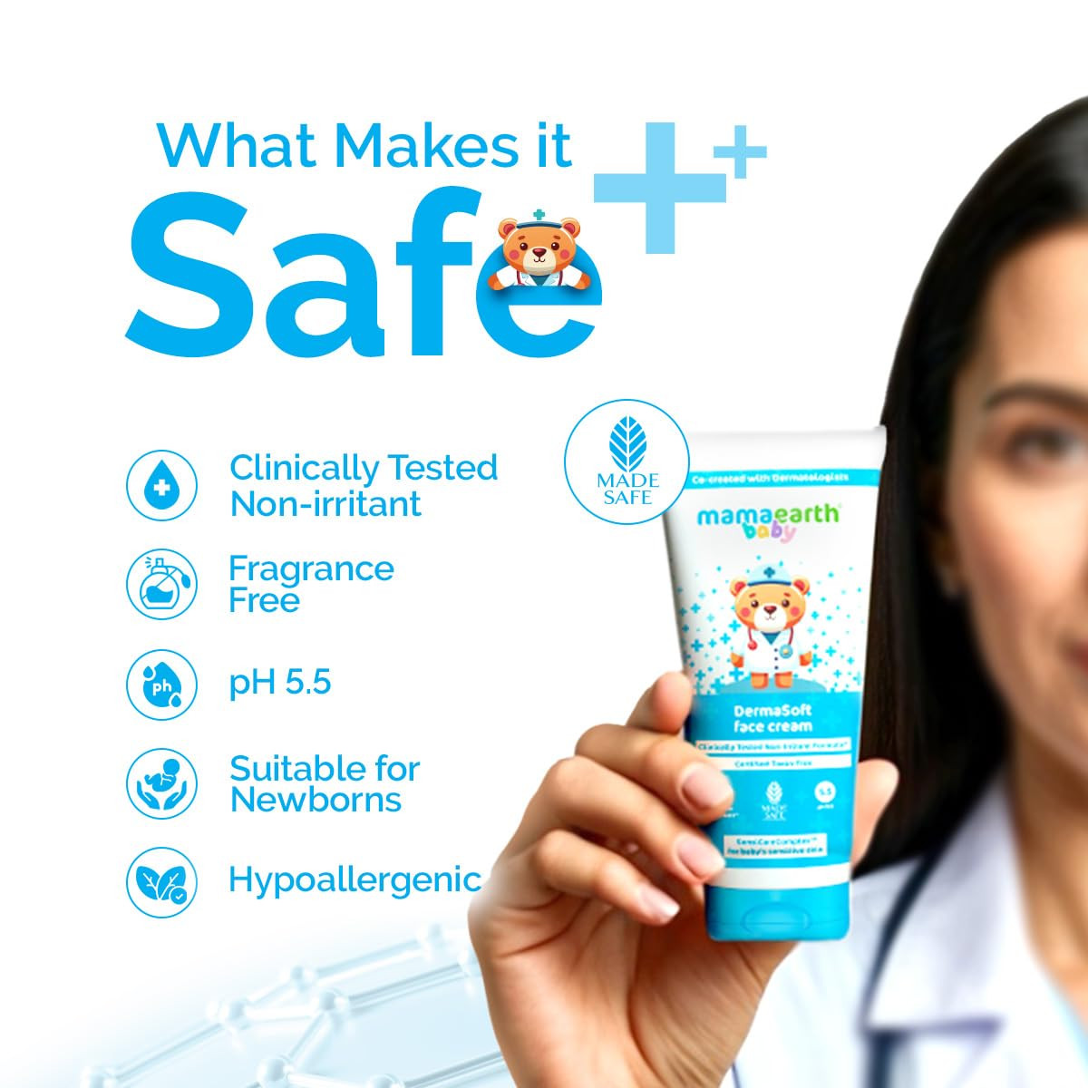 Mamaearth Baby DermaSoft Face Cream