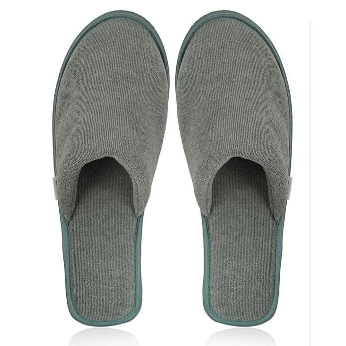 Men's Home Slippers Winter House Indoor Bedroom Room Soft Warm Woolen Cloth Slippers Comfortable Lightweight Anti Skid