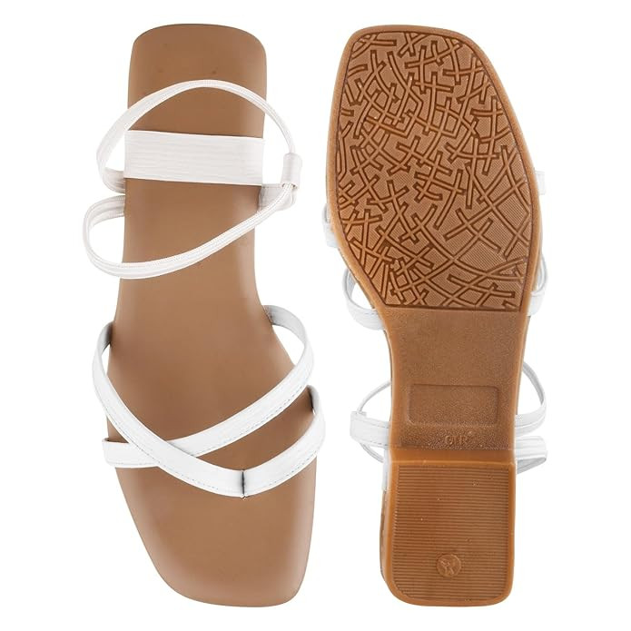 SilverArrow Women's Breeza Flat, Fashion Sandals with Strap, Suitable for Fusion Outfit