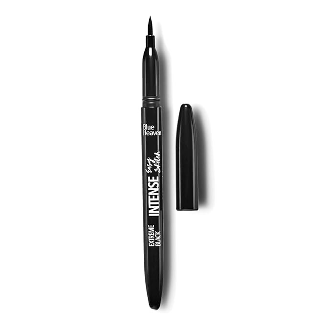 "Blue Heaven Intense Easy Sketch Eyeliner waterproof, smudge proof, long lasting, Light Weight formula, one stroke finish, 1ml "