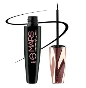MARS Glossy Liquid Eye Got This Eyeliner | Quick Drying & Smudge Proof | Long Lasting Eye Liner with Fine Tip (7 ml),Black