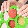 HUNGYAN Silicone Mini Ice Pops Mold Ice Cream Ball Lolly Maker Popsicle Mould Baby Food Yogurt Icebox Lollipop Candy Mold, Ice Cream, Kulfi Mold, Baby Food Storage Container Multicolor Pack of 1