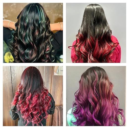 Streax Professional Hold and Play Funky Colours, Hair Color, 100g - Groovry Pink