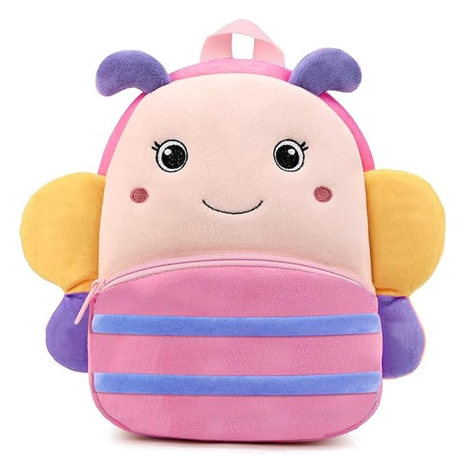 ADISA Kids Backpack Toddler Bag Back Pack Plush Cartoon for Girls and Boys 1-5 Years