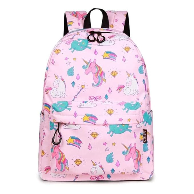 ShortWell- Medium Kids Backpack Waterproof Backpack, Girls & Women Stylish Trendy College, School & College Bag