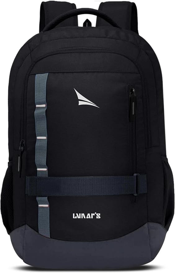 Lunar's Bingo - 48 L Laptop Bags | Laptop backpack for men | Laptop bag 15.6 inch | Water resistant school bags | College bag for boys | Office backpack for men | Travel backpack with 1 Year Warranty