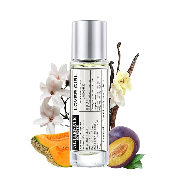 Alternate Scents LOVER GIRL 40ml Long Lasting Perfume For Women |Strong& long Lasting with 30% Oil Concentration|Elegant Floral Perfume for Women| Fragrance From France | Made In India|