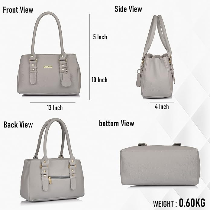 Fostelo Women's Riverside Satchel Tote Handbag for Women | Ladies Purse | Stylish Shoulder Bag | Gift For Women