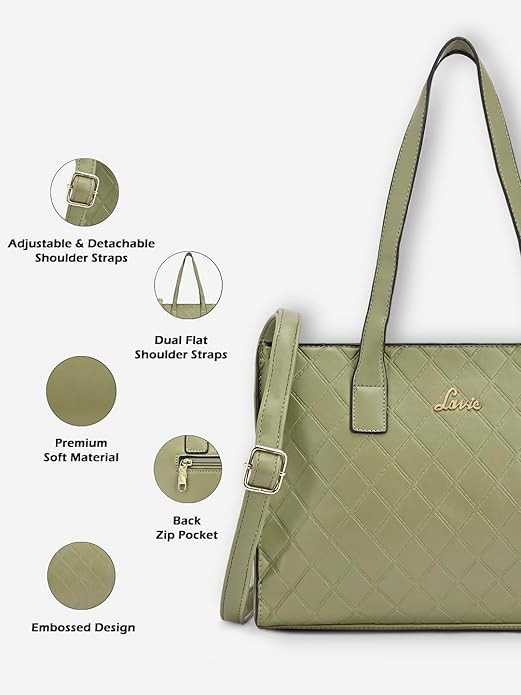 Lavie Women's Rex Satchel Handbag for Women | Satchel Bag for Work | Ladies purse | Stylish Shoulder Bag | Gift For Women