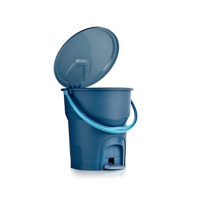 Sparkmate by Crystal Stylo Pedal Bin 12 Litre, Plastic, Assorted