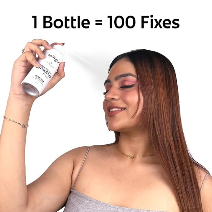 Water-Proof Makeup Fixer | Waterproof, Transferproof, Smudgeproof | Long lasting Make-up Setting Spray | 130ml