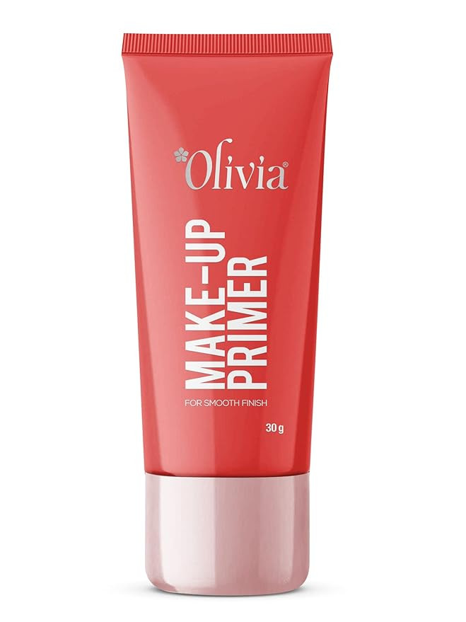 Olivia Makeup Primer for Smooth Finish | 30g | Lightweight, Oil-Free Formula for Matte Look | Blurs Fine Lines & Dark Spots | Sweat, Heat & Water-Resistant | Enhances Makeup Durability All Day